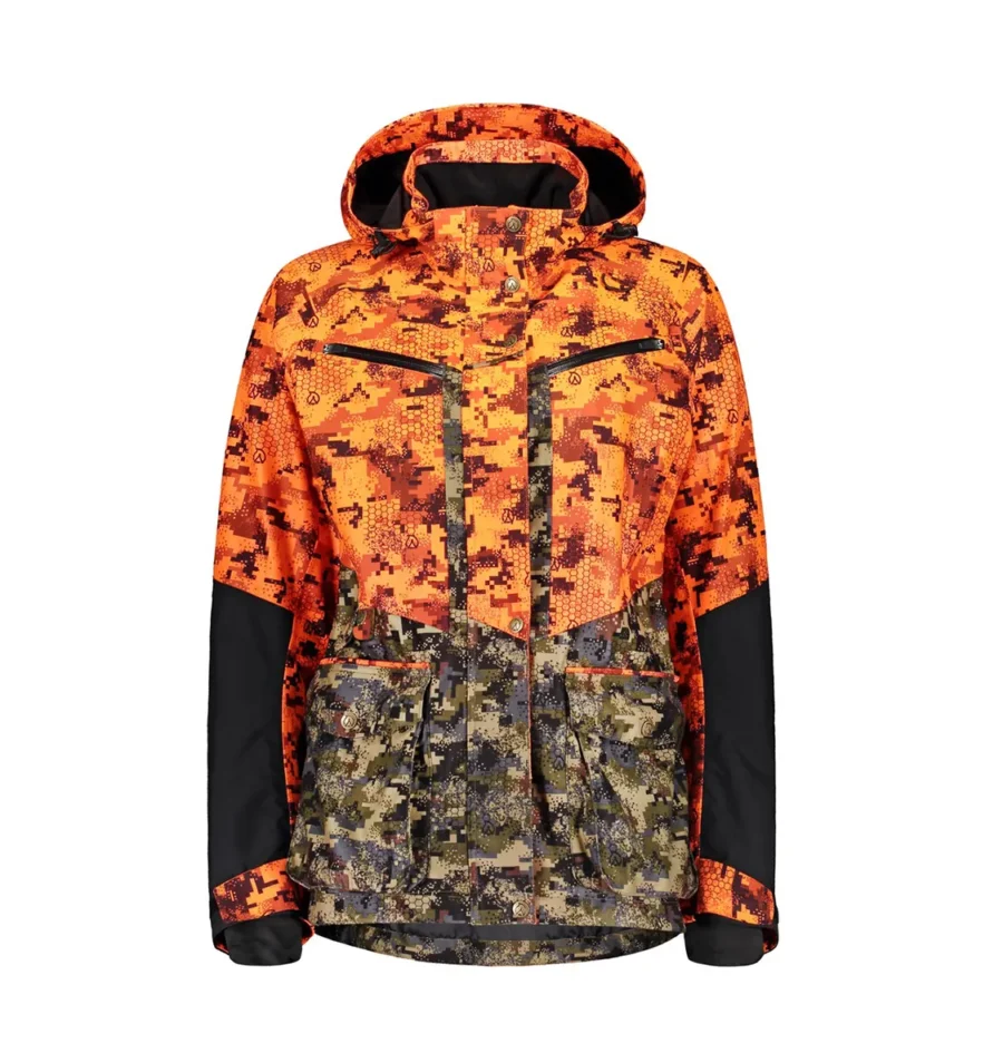 Anar hunting jacket Hirvas camo orange