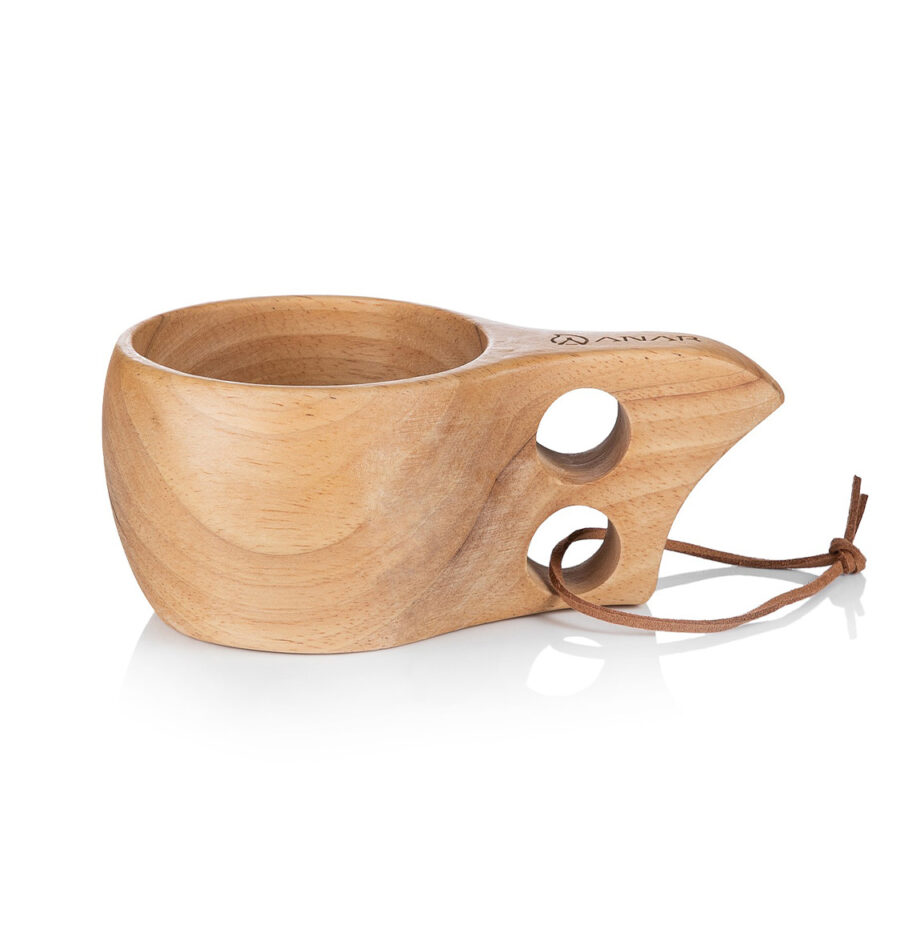ANAR WOODEN MUG KUKSA 200 ML - Image 2