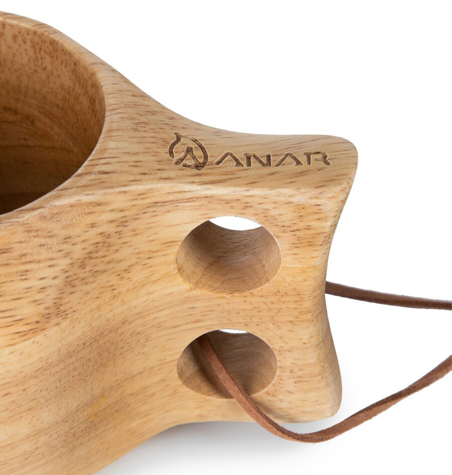 ANAR WOODEN MUG KUKSA 290 ML - Image 2