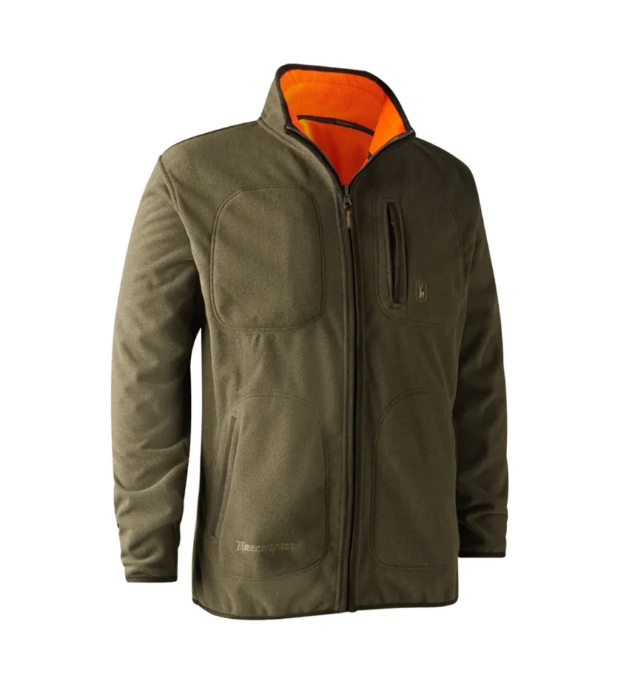 DEERHUNTER GAMEKEEPER FLEECE JACKET REVERSIBLE 1