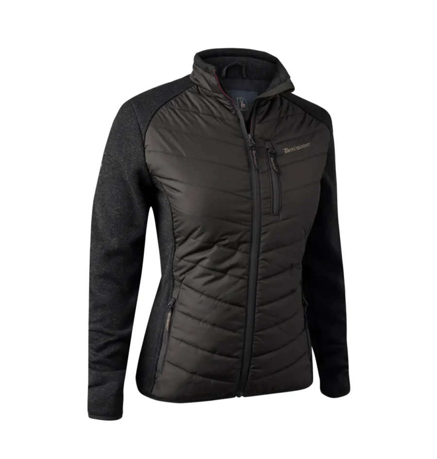 DEERHUNTER LADY CAROLINE PADDED JACKET brown leaf1