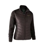DEERHUNTER LADY CAROLINE PADDED JACKET dark prune1