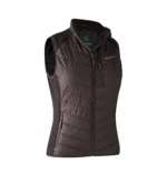DEERHUNTER LADY CAROLINE PADDED WAISTCOAT dark prune
