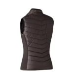DEERHUNTER LADY CAROLINE PADDED WAISTCOAT dark prune2