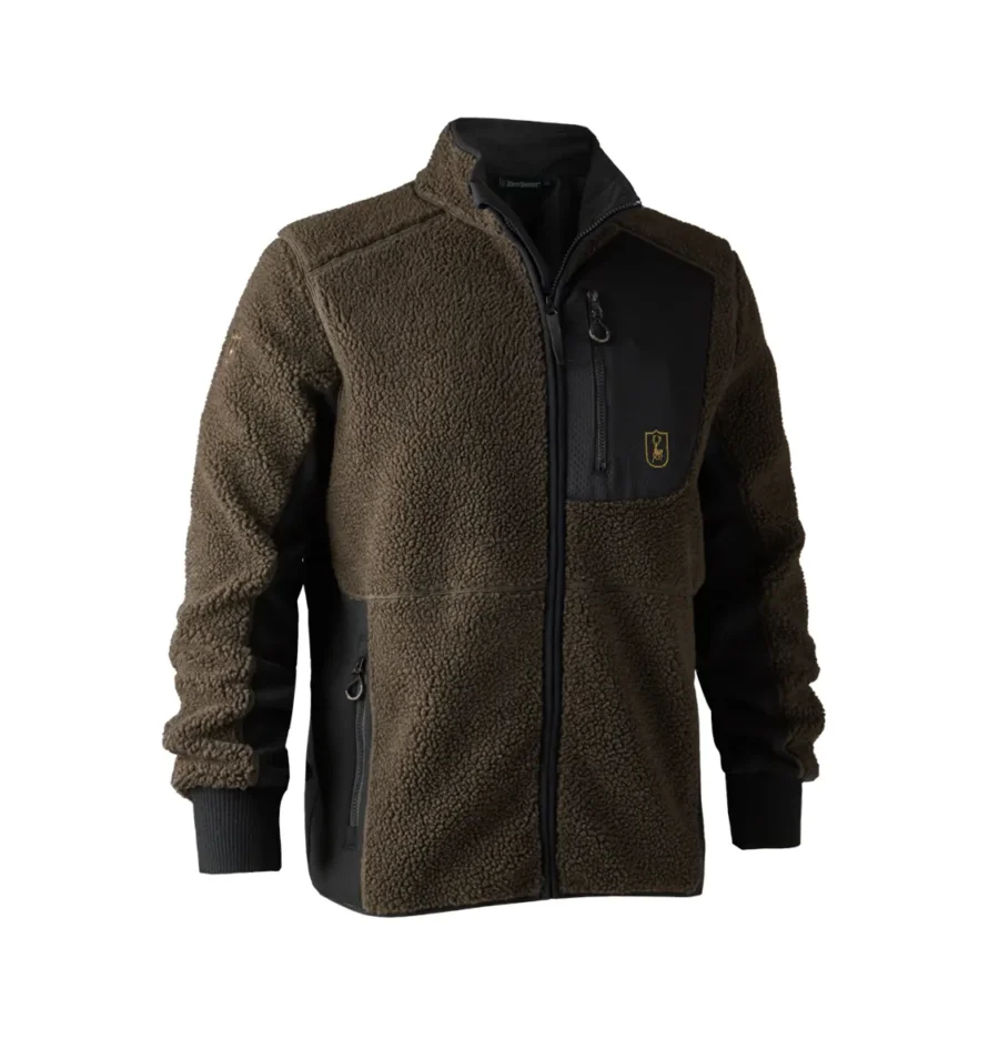 DEERHUNTER ROGALAND FIBER FLEECE brown