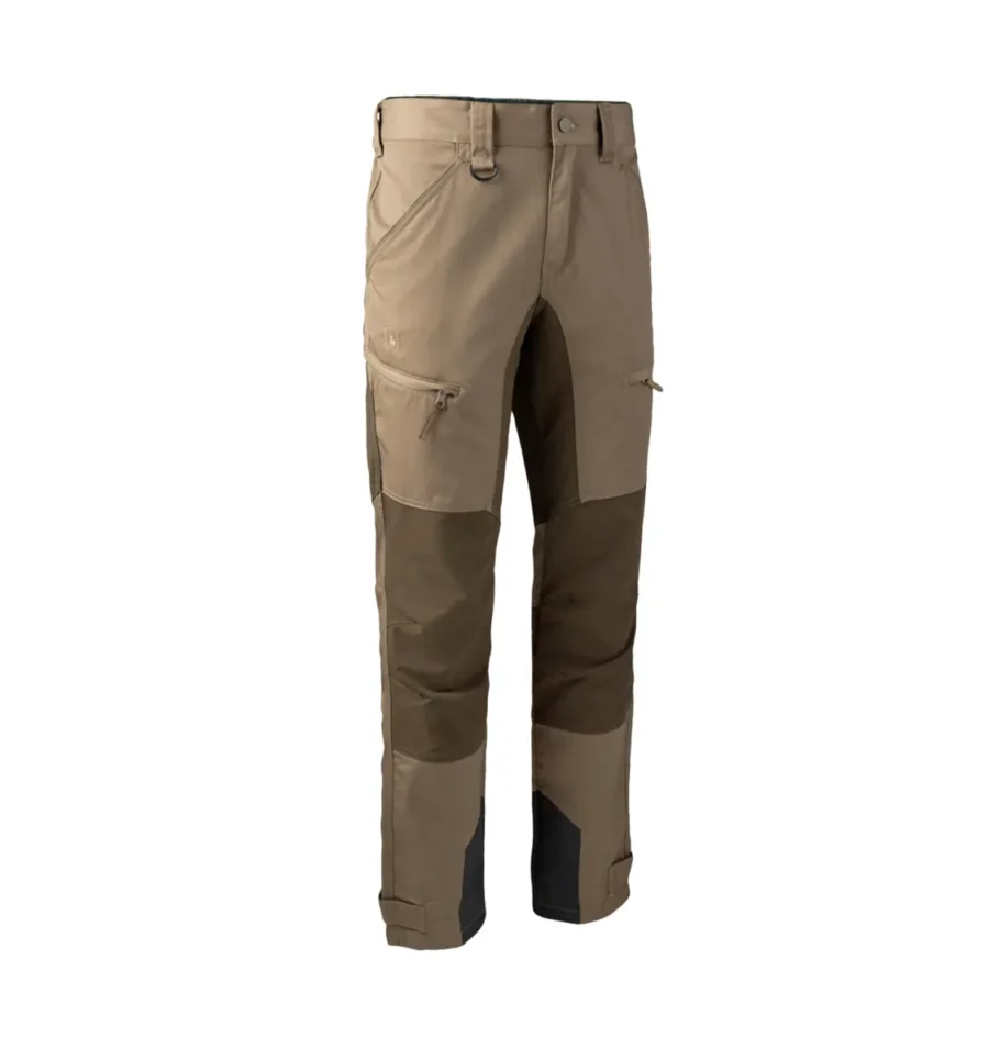 DEERHUNTER ROGALAND STRECH PANTS WITH CONTRAST driftwood1
