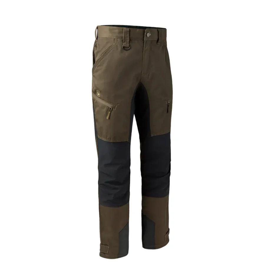 DEERHUNTER ROGALAND STRECH PANTS WITH CONTRAST fallen leaf1