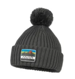 Jussa Pompom merino beannie gray