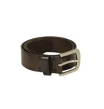 leather belt dark brown
