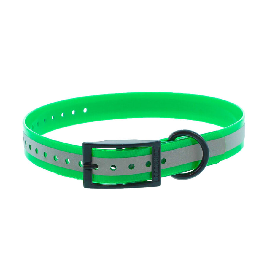 CANIHUNT COLLAR reflect green