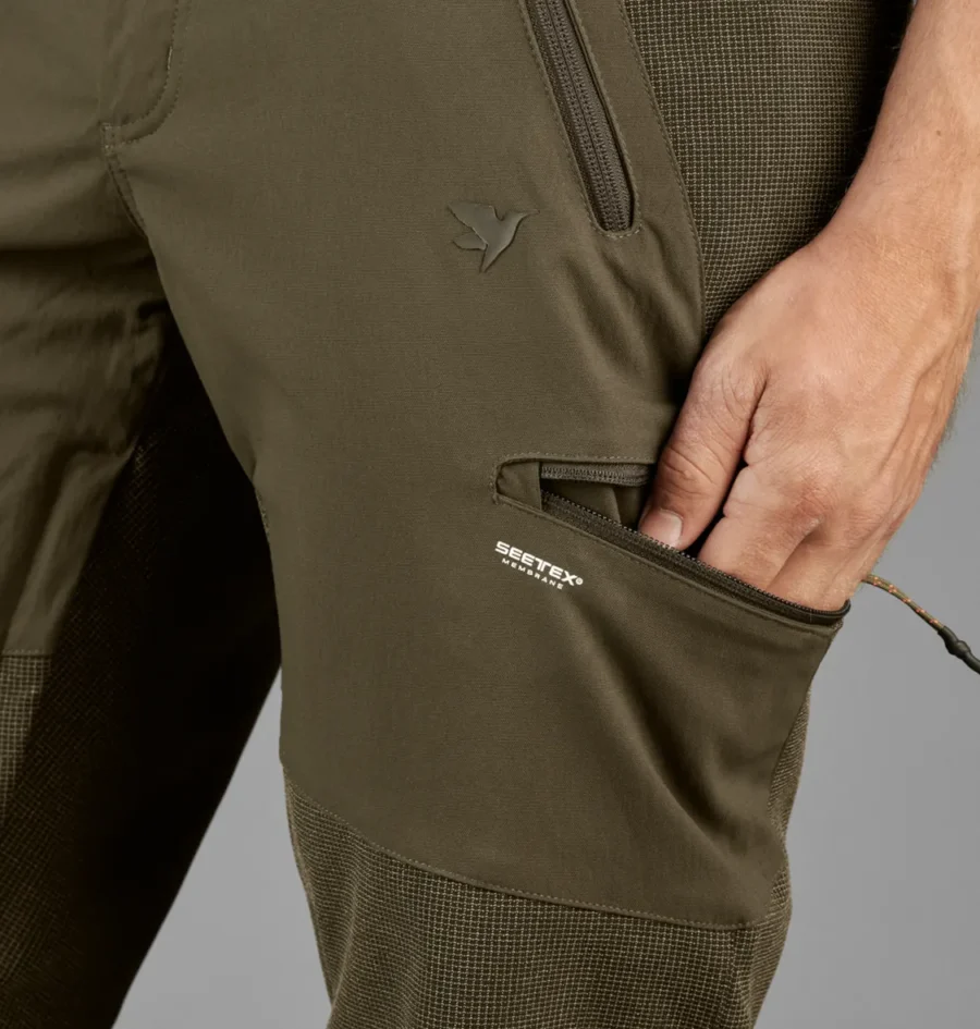 SEELAND HUNTING OUTDOOR PANTS MEMBRANE green 1