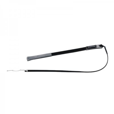 Short whip with leather popper