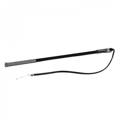 Whip with leather popper 1