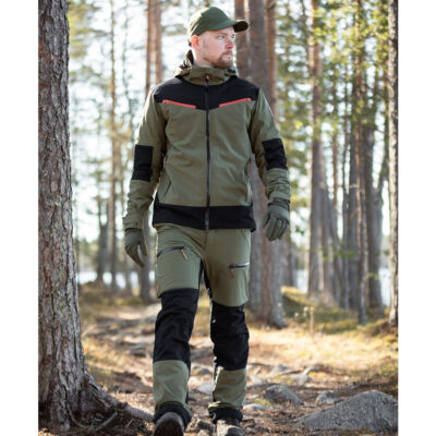Anar mens hunting jacket Suohtas green2